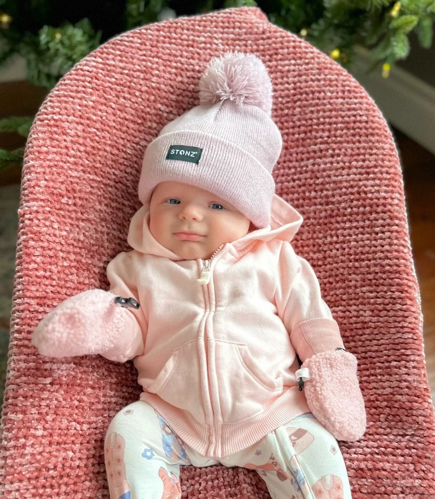 Pom Beanie for Babies, Toddlers & Kids – Soft, Stretchy & Cozy - Image 8