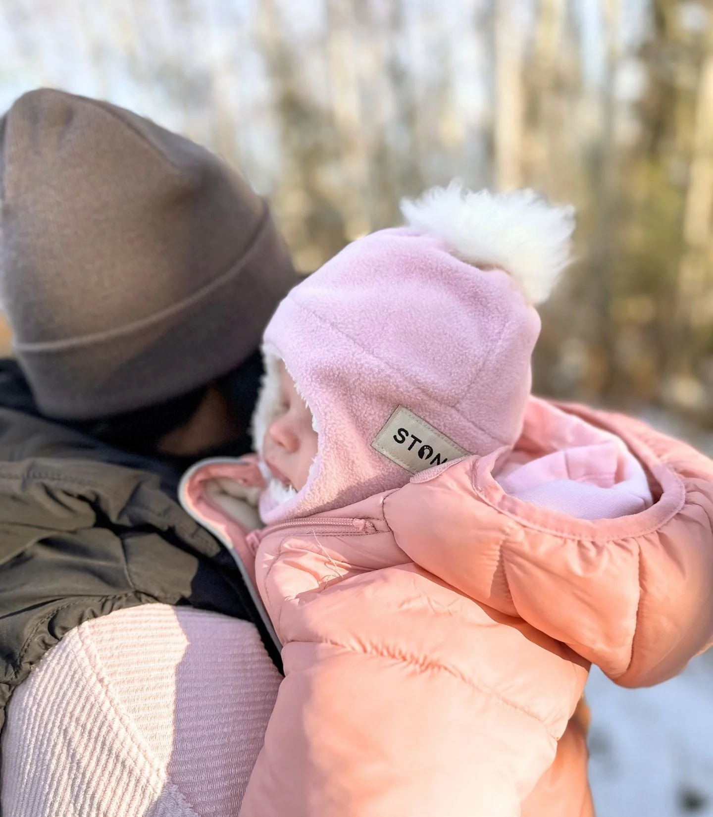 Fleece Hat for Baby and Toddler - Sherpa Lined with Chin Strap - Image 15