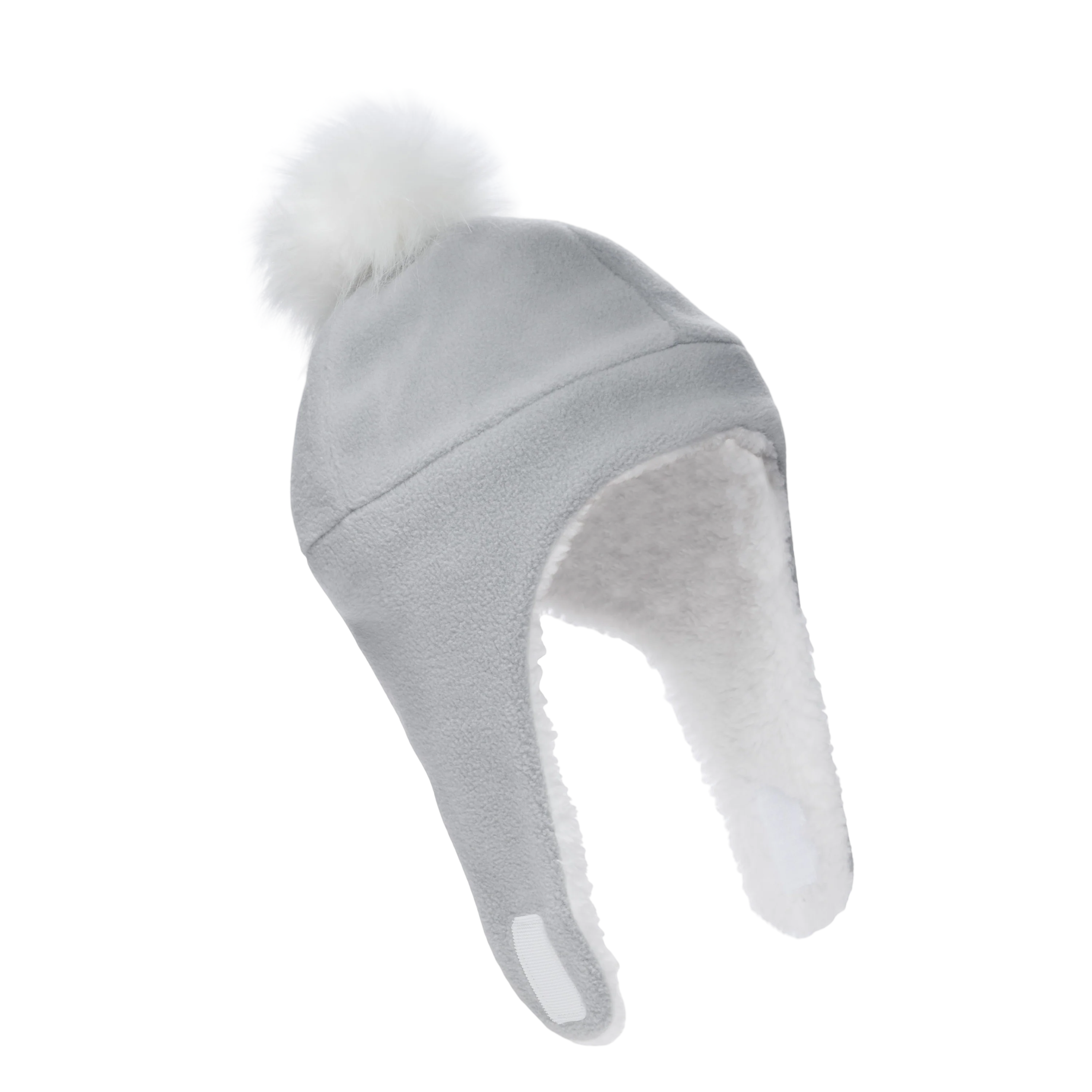 Fleece Hat for Baby and Toddler - Sherpa Lined with Chin Strap - Image 4