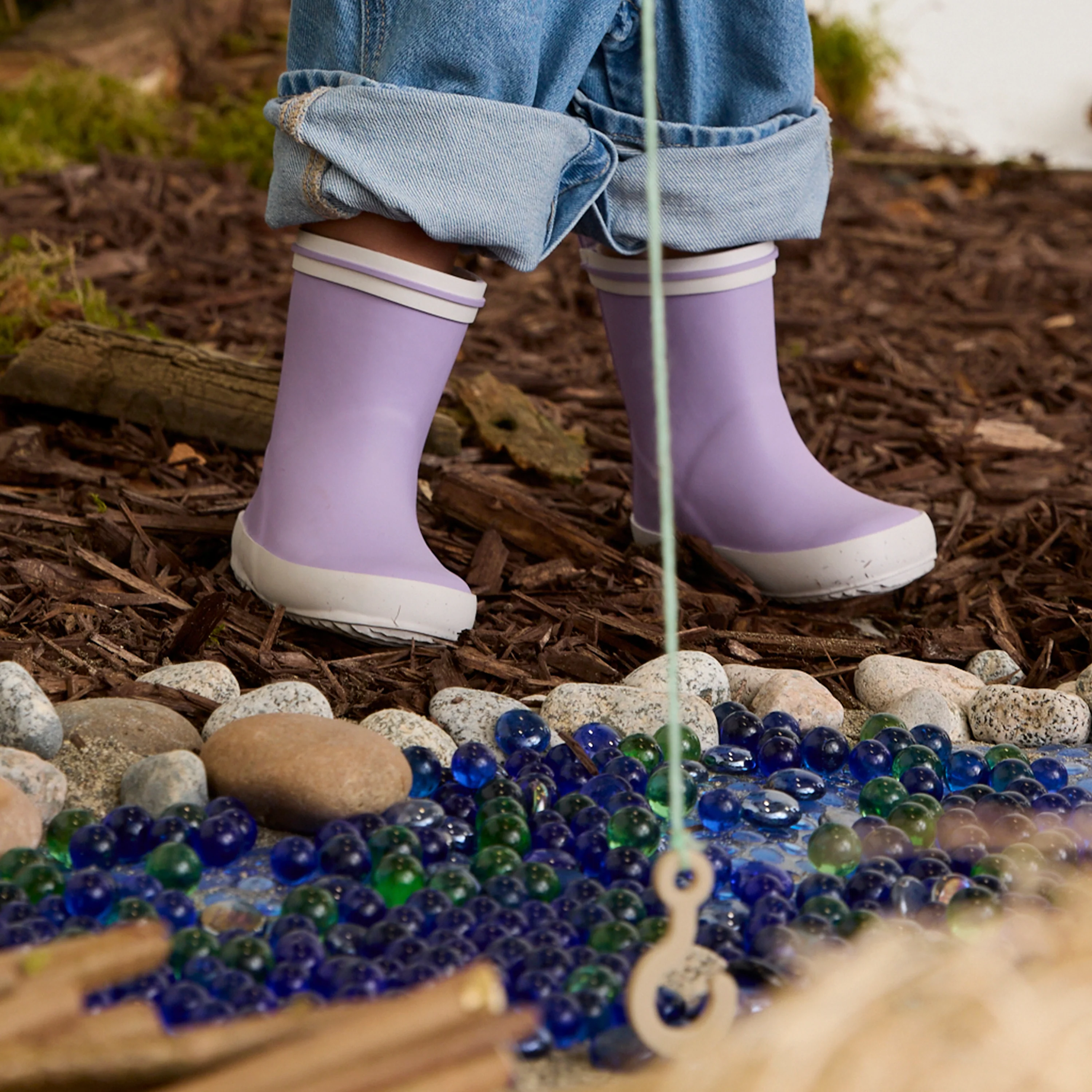 Retro Waterproof Rain Boots for Toddlers and Kids - Image 16