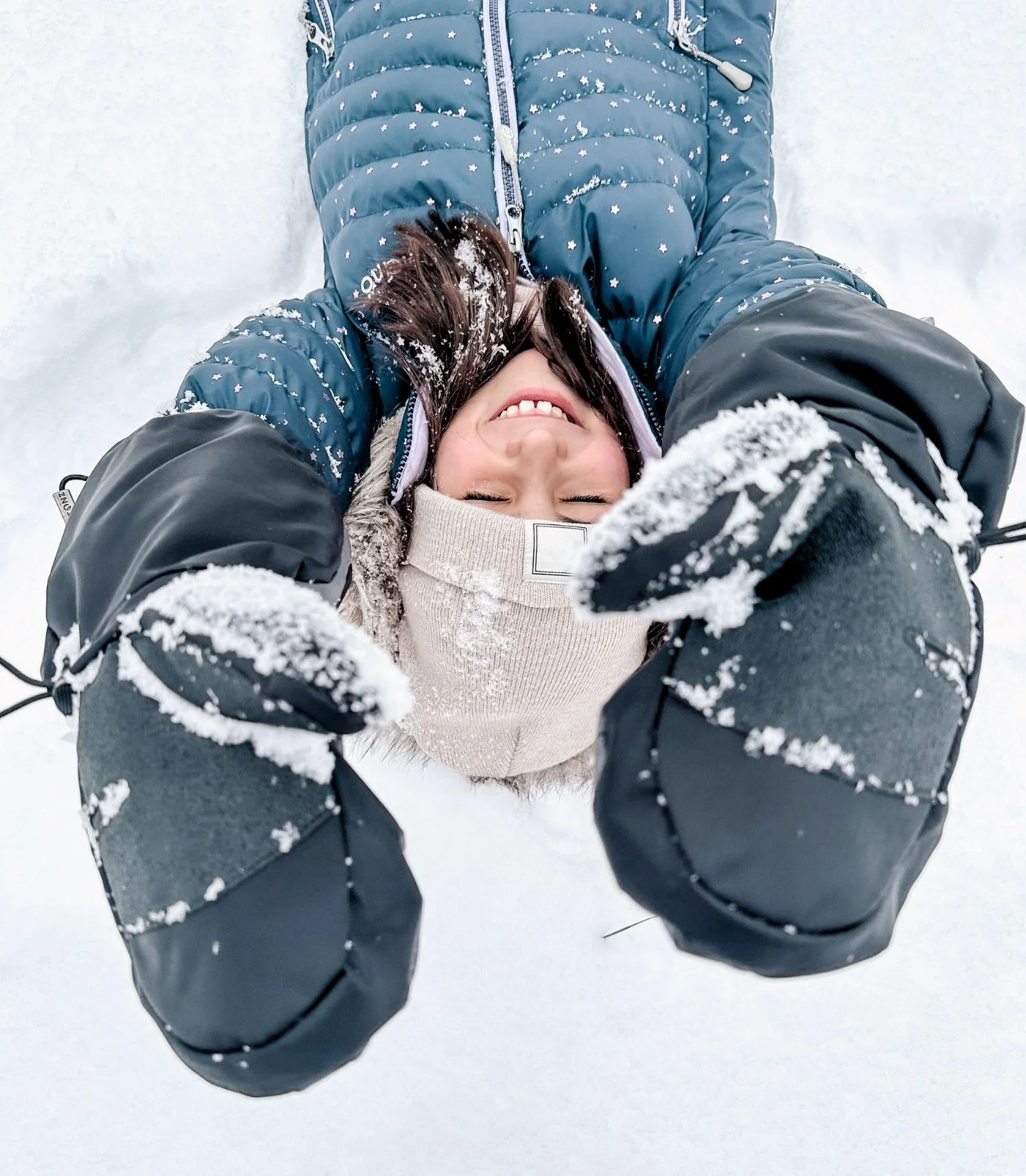 Snow Mitt Kid - Easy-on, Insulated, Waterproof Mittens - Image 8